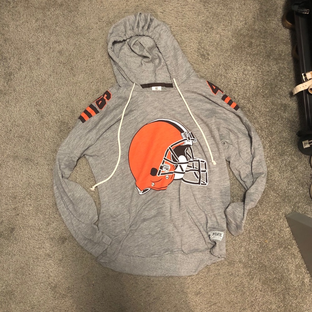 Cleveland Browns x Pink Victoria’s Secret Hoodie